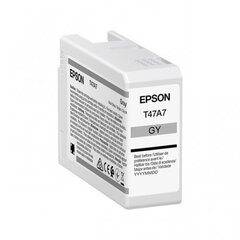 EPSON Singlepack Gray T47A7 UltraChrome Pro 10 ink 50ml (C13T47A700), pilka kaina ir informacija | Kasetės rašaliniams spausdintuvams | pigu.lt