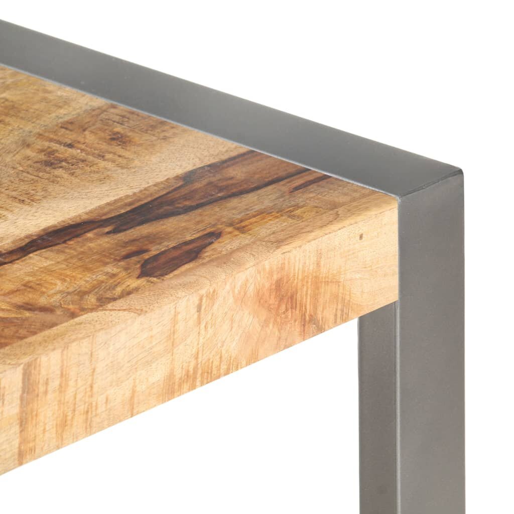 Kavos staliukas, 110x60x40cm, mediena su dalbergijos apdaila, kaina ir informacija | Kavos staliukai | pigu.lt