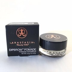 Гель для бровей Anastasia Beverly Hills Dipbrow Pomade, Dark Brown, 4 г цена и информация | Карандаши, краска для бровей | pigu.lt