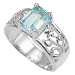 Sidabrinis žiedas moterims Ametrin ah50412 kaina ir informacija | Žiedai | pigu.lt