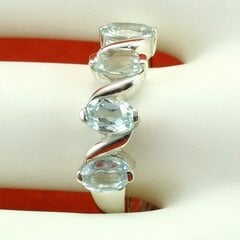 Красивое серебряное (925) кольцо, код ah51472 цена и информация | Кольца | pigu.lt