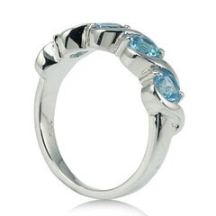 Sidabrinis žiedas moterims Ametrin ah52252sw kaina ir informacija | Žiedai | pigu.lt