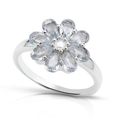 Красивое серебряное (925) кольцо, код ah5100-2 цена и информация | Кольца | pigu.lt