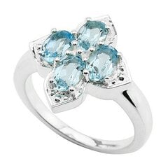 Красивое серебряное (925) кольцо, код ah54822 цена и информация | Кольцо | pigu.lt