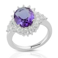 Красивое серебряное (925) кольцо, код ah54851 цена и информация | Кольца | pigu.lt