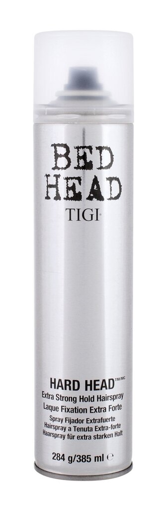 Stiprios fiksacijos plaukų lakas Tigi Bed Head Hard Head 385 ml цена и информация | Plaukų formavimo priemonės | pigu.lt