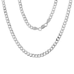 Цепочка из серебра 925 пробы с классическим дизайном, код ah8cur46l55 цена и информация | Украшения на шею | pigu.lt