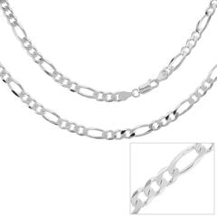 Цепочка из серебра 925 пробы с классическим дизайном, код ah8fi55l45 цена и информация | Женское колье | pigu.lt