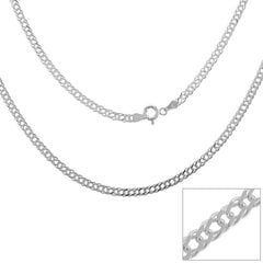 Цепочка из серебра 925 пробы с классическим дизайном, код ah8rom31l50 цена и информация | Женское колье | pigu.lt