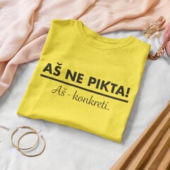 Moteriški marškinėliai "Aš ne pikta" kaina ir informacija | Originalūs marškinėliai | pigu.lt