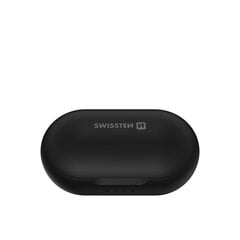 Стереонаушники Swissten Stone Buds Bluetooth 5.0 с микрофоном, черные цена и информация | Наушники | pigu.lt