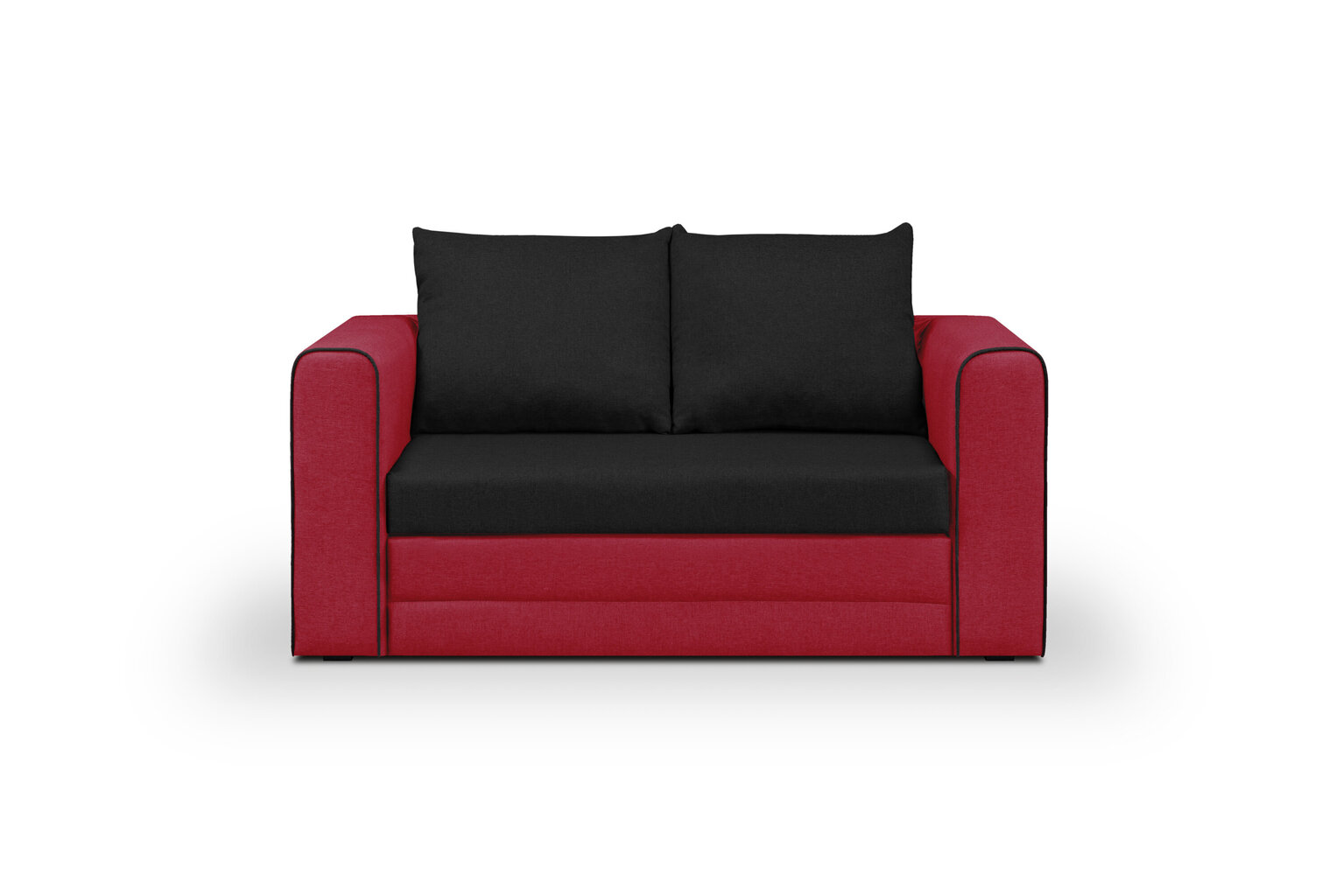 Sofa Bellezza Beta, raudona kaina ir informacija | Sofos | pigu.lt