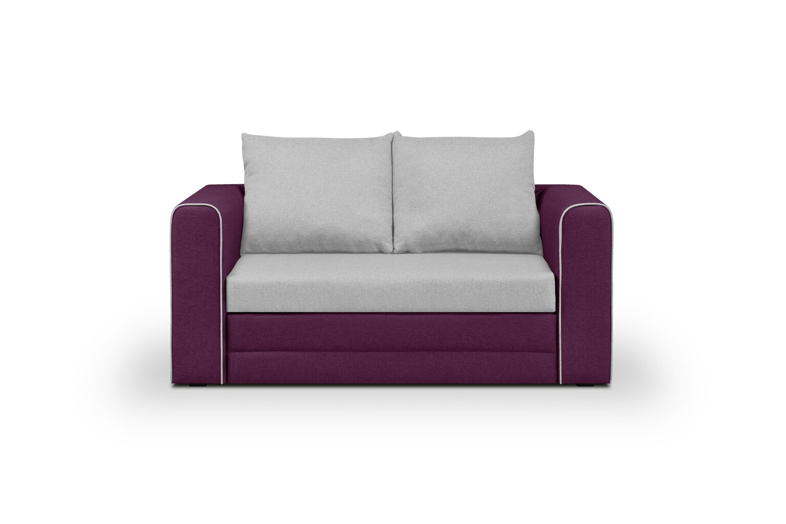 Sofa Bellezza Beta, violetinė/pilka kaina ir informacija | Sofos | pigu.lt