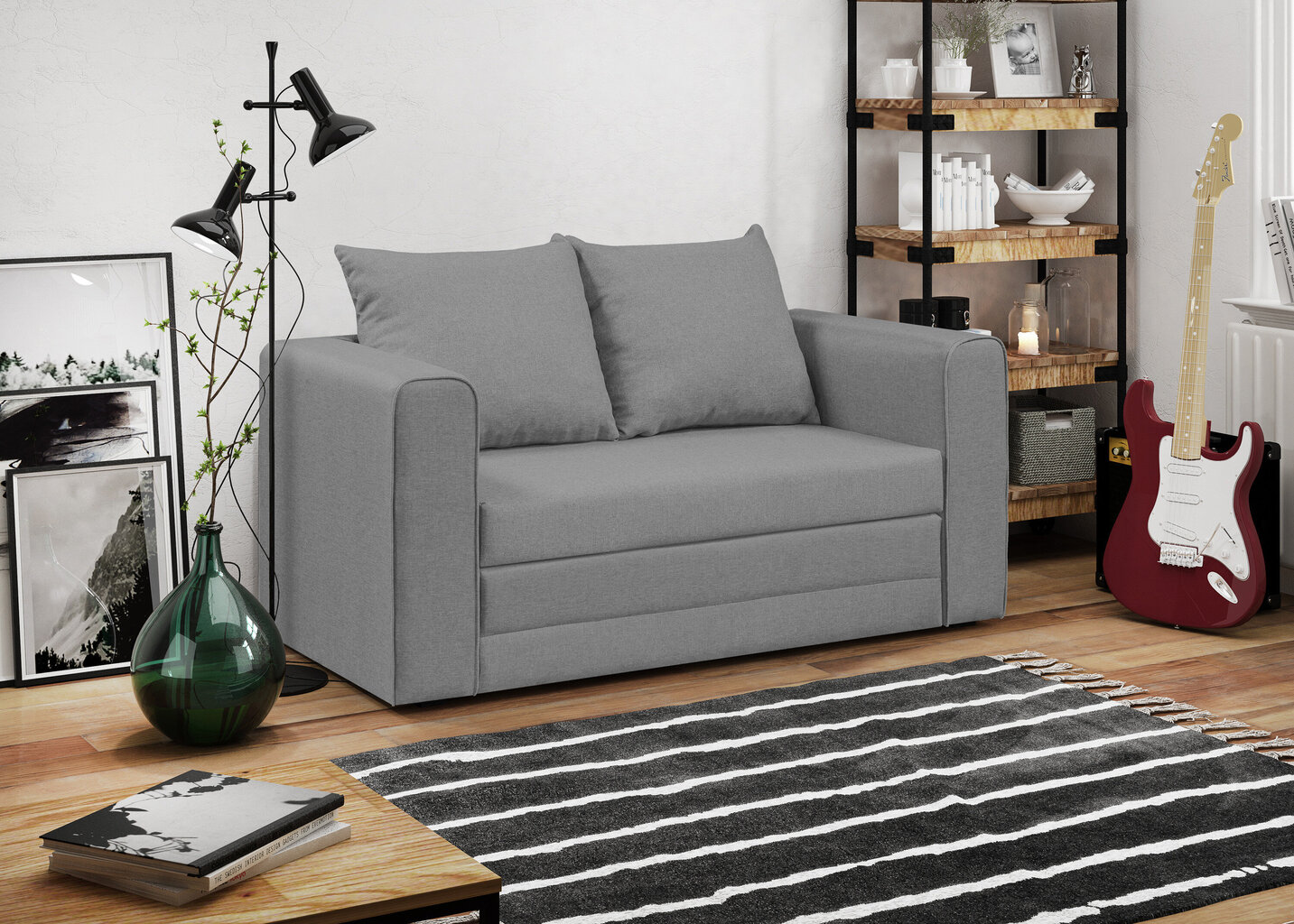 Sofa Bellezza Beta, šviesiai pilka цена и информация | Sofos | pigu.lt