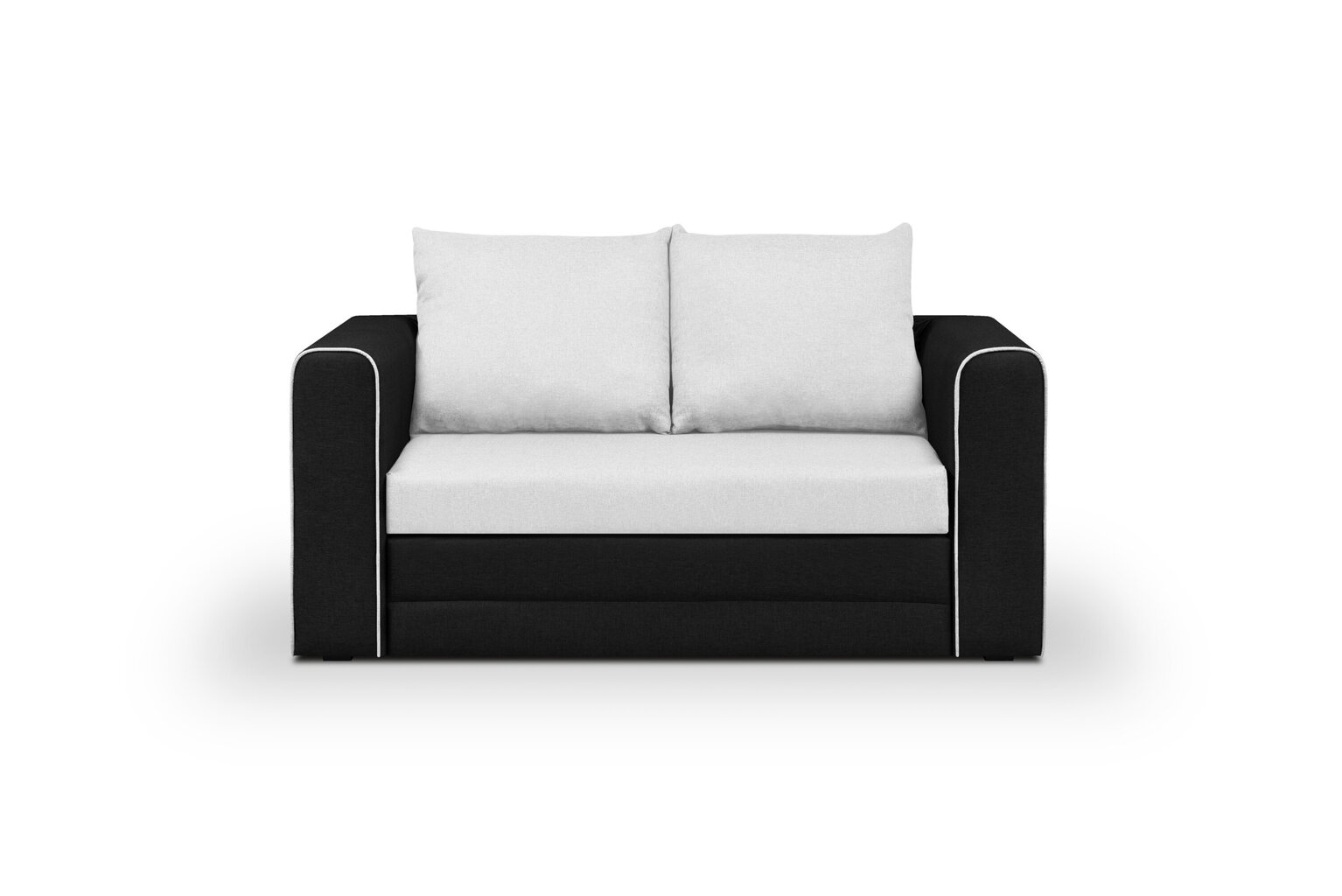 Sofa Bellezza Beta, juoda/balta цена и информация | Sofos | pigu.lt