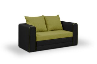 Sofa Bellezza Beta, žalia/juoda kaina ir informacija | Sofos | pigu.lt