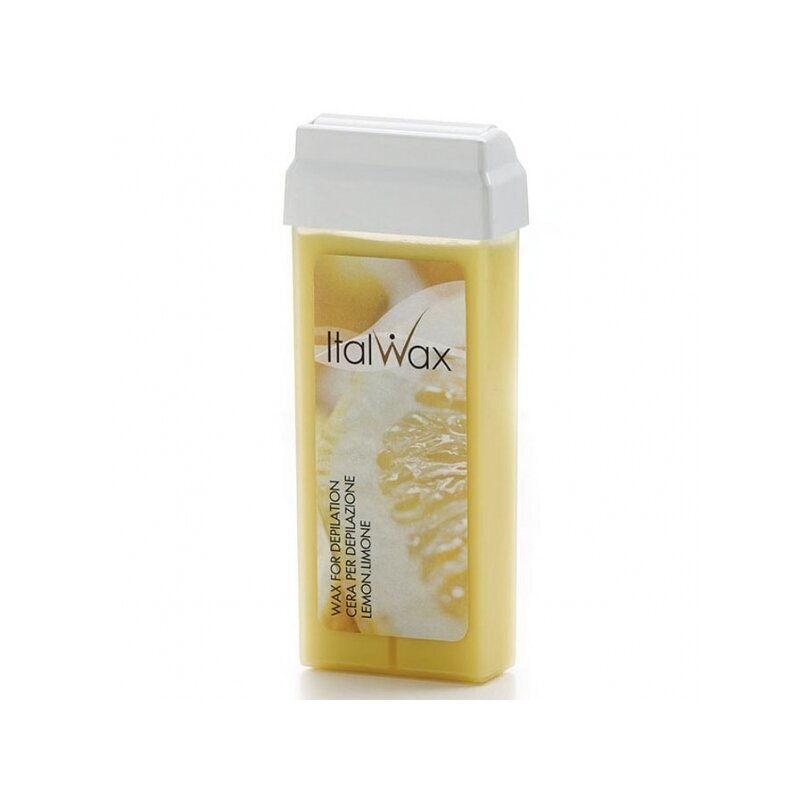 Depiliacinis vaškas Italwax Lemon, 100 ml kaina ir informacija | Depiliacijos priemonės | pigu.lt