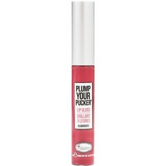 Блеск для губ Plump Your Pucker Elaborate theBalm, 7мл цена и информация | Помады, бальзамы, блеск для губ | pigu.lt