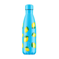 Termosas butelis Chilly's Bottle Lemon 500ml kaina ir informacija | Termosai, termopuodeliai | pigu.lt