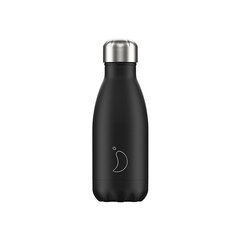 Termosas butelis Chilly's Bottle Monochrome Black 260ml kaina ir informacija | Termosai, termopuodeliai | pigu.lt