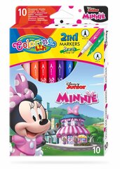 Dvipusiai flomasteriai, Colorino Disney Junior Minnie, 10 spalvų kaina ir informacija | Dvipusiai flomasteriai, Colorino Disney Junior Minnie, 10 spalvų | pigu.lt