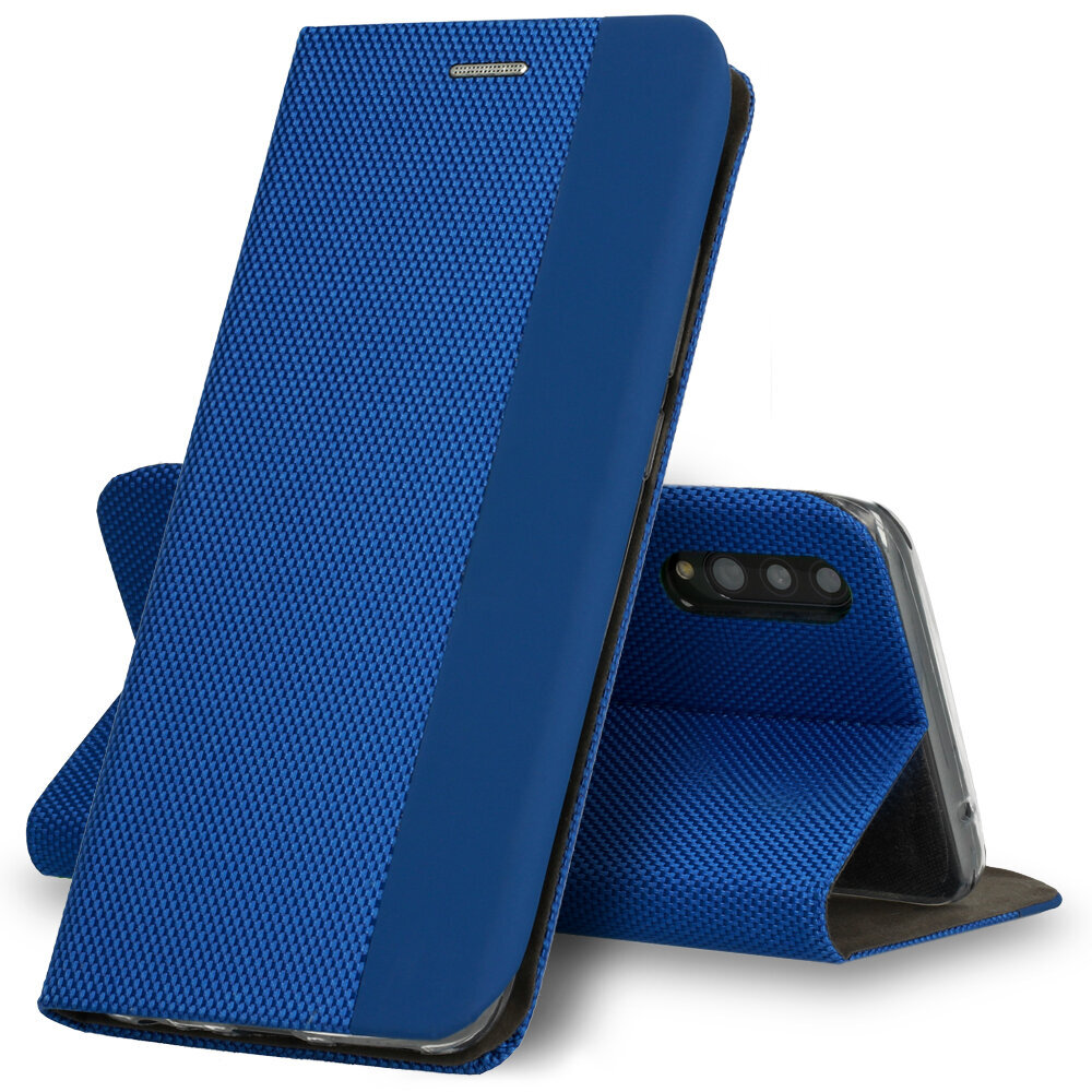 Dėklas SENSITIVE book skirtas Huawei P40 Lite E / Y7p, mėlyna kaina ir informacija | Telefono dėklai | pigu.lt