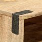 Konsolinis staliukas, 115x30x76cm, neapdorota mango mediena kaina ir informacija | Komodos | pigu.lt
