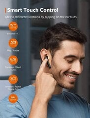 Беспроводная гарнитура Bluetooth, TaoTronics TT-BH092, черная цена и информация | Теплая повязка на уши, черная | pigu.lt