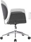 Pasukamos valgomojo kėdės, 4vnt., pilkos spalvos kaina ir informacija | Virtuvės ir valgomojo kėdės | pigu.lt