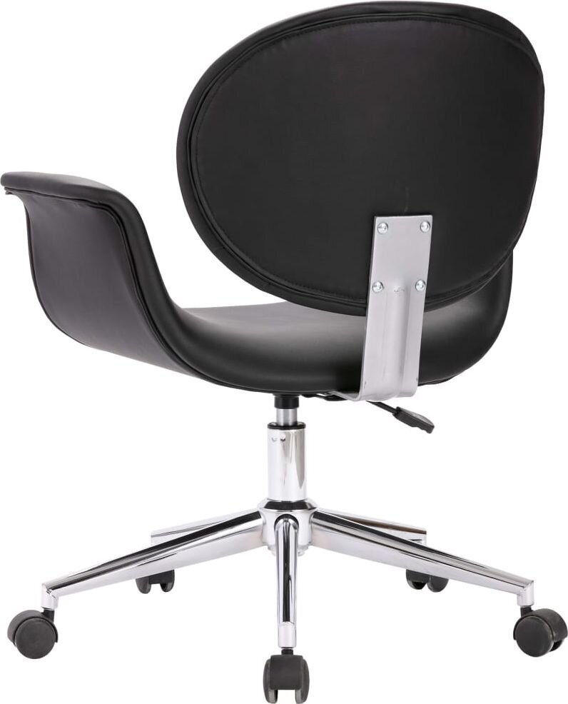 Pasukamos valgomojo kėdės, 2vnt., juodos spalvos kaina ir informacija | Virtuvės ir valgomojo kėdės | pigu.lt