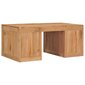 Kavos staliukas, 90x50x40cm, tikmedžio medienos masyvas цена и информация | Kavos staliukai | pigu.lt
