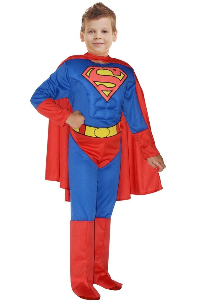 Supermeno kostiumas kaina ir informacija | Karnavaliniai kostiumai | pigu.lt