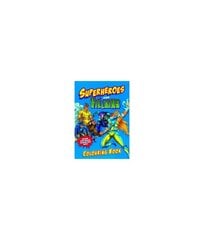 Книжка-раскраска Superheroes & Villians цена и информация | Принадлежности для рисования, лепки | pigu.lt