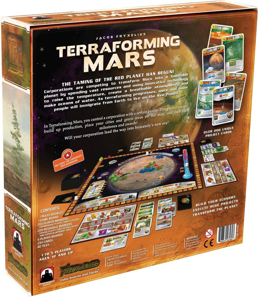 Stalo žaidimas Terraforming Mars kaina ir informacija | Stalo žaidimai, galvosūkiai | pigu.lt