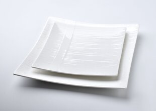 Affek Design Basic serviravimo lėkštė, 26.5 cm, balta kaina ir informacija | Indai, lėkštės, pietų servizai | pigu.lt
