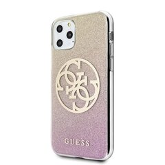 Guess GUHCN65PCUGLPGG skirtas Apple iPhone 11 Pro Max, rožinis kaina ir informacija | Telefono dėklai | pigu.lt