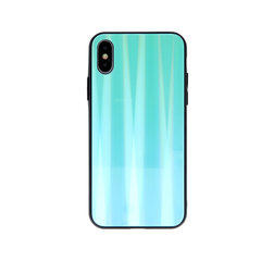 Aurora Glass case, предназначено для iPhone 12 Pro Max 6.7, голубой цена и информация | Чехлы для телефонов | pigu.lt