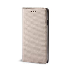 Telefono dėklas Smart Magnet case, skirtas Xiaomi Redmi Note 9T 5G, auksinės spalvos kaina ir informacija | Telefono dėklai | pigu.lt