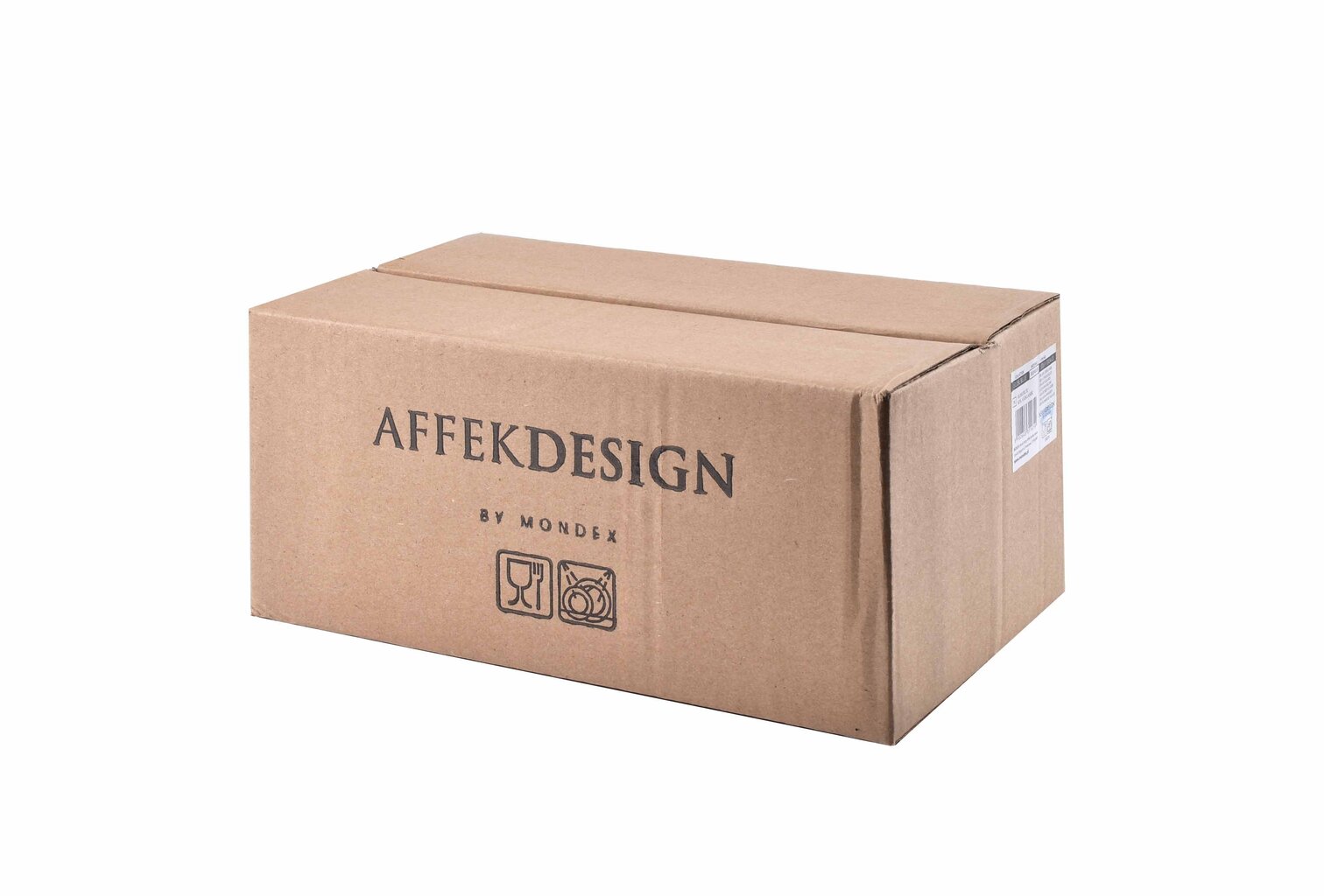 Affek Design stiklinių rinkinys Elise Grey 250 ml, 6 vnt kaina ir informacija | Taurės, puodeliai, ąsočiai | pigu.lt