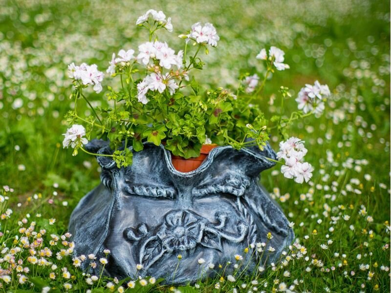 Gėlių vazonas Bag 31 cm kaina ir informacija | Vazonai | pigu.lt