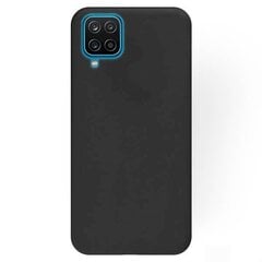 Fusion Soft Matte Back Case силиконовый чехол для Samsung A125 Galaxy A12, черный цена и информация | Чехлы для телефонов | pigu.lt