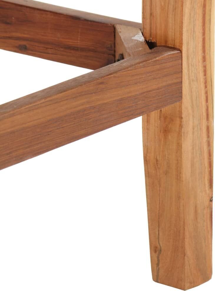 vidaXL Šoninė spintelė, 118x30x76cm, perdirbtos medienos masyvas kaina ir informacija | Komodos | pigu.lt