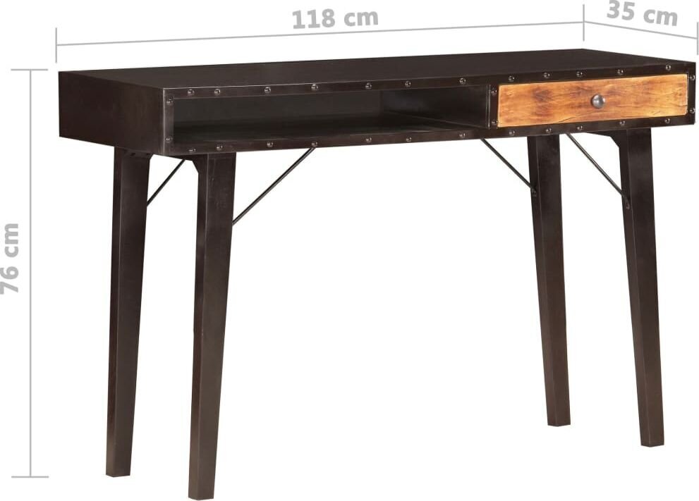 Konsolinis staliukas, 118x35x76cm kaina ir informacija | Kavos staliukai | pigu.lt