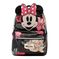 Kuprinė vaikams Karactermania „Disney Minnie“, juoda ir raudona kaina ir informacija | Kuprinės mokyklai, sportiniai maišeliai | pigu.lt