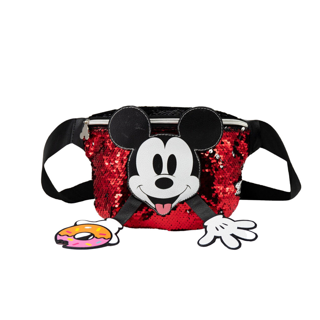 Rankinė ant liemens vaikams Karactermania „Disney Mickey“, juoda ir raudona kaina ir informacija | Aksesuarai vaikams | pigu.lt
