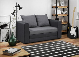 Sofa Bellezza Beta, juoda/pilka kaina ir informacija | Sofos | pigu.lt