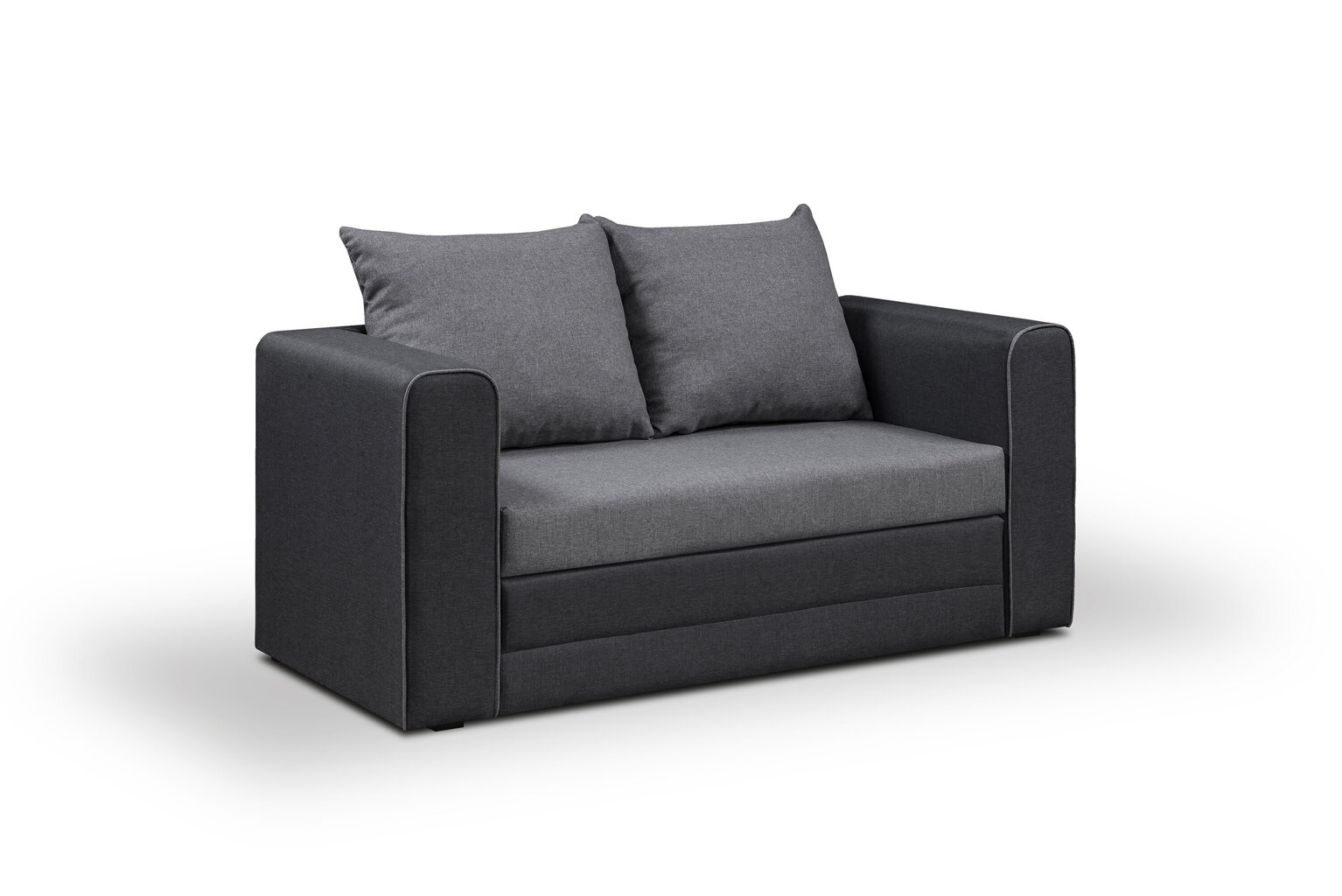 Sofa Bellezza Beta, juoda/pilka kaina ir informacija | Sofos | pigu.lt