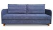 Sofa Harry 76, mėlyna kaina ir informacija | Sofos | pigu.lt