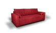 Sofa Amelia 60, raudona kaina ir informacija | Sofos | pigu.lt