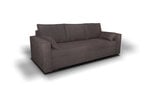 Sofa Amelia 95, tamsiai ruda